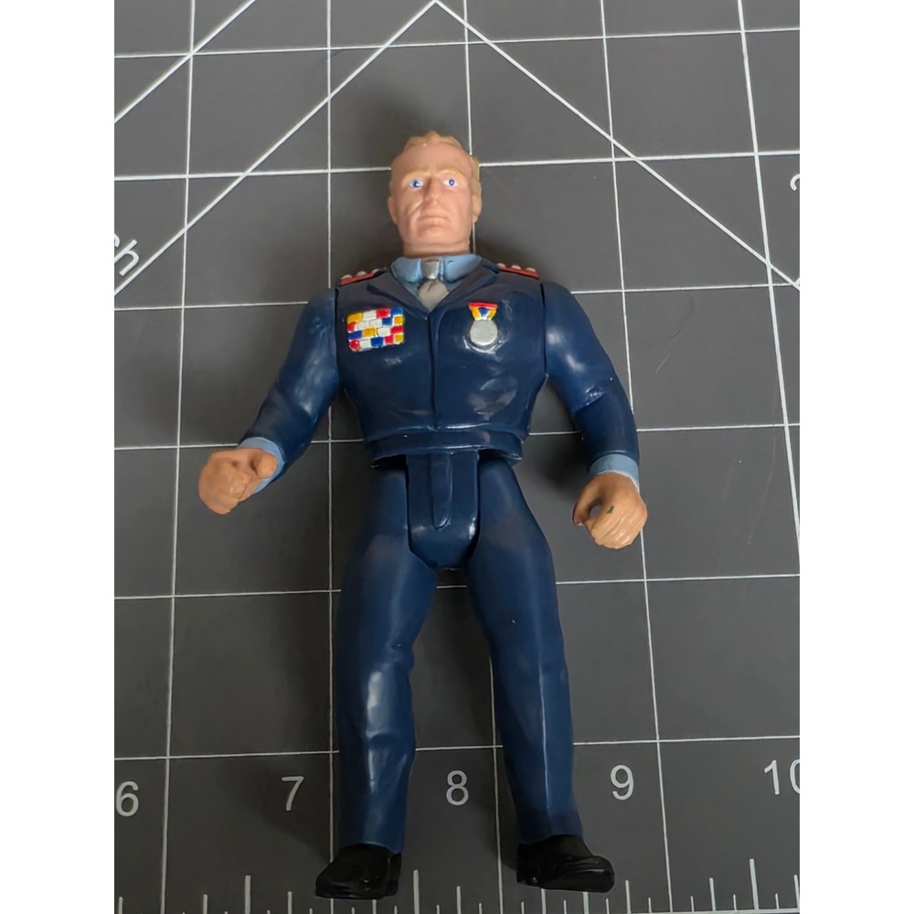 Vintage 1993 ERTL Super Mario Bros Movie President Koopa Dennis Hopper Figure 5"
